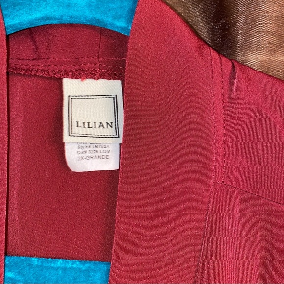 📦Side Split Wine Vest📦 - Picture 5 of 8